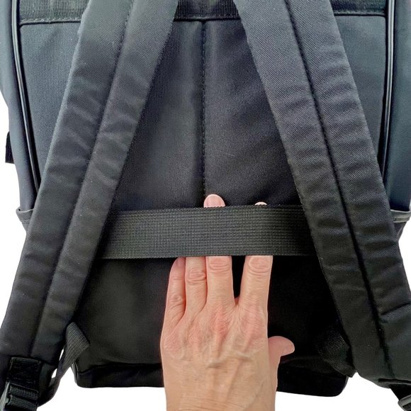 Kroser Laptop Backpack USB Charging Port Multi Pockets Travel School Black Nylon - Picture 10 of 16